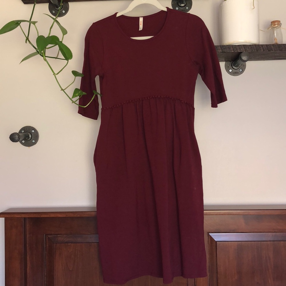 Orange Creek shift dress